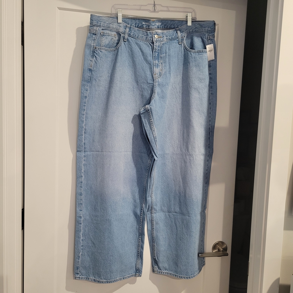 Old Navy Mid-Rise Wow Baggy Wide Leg